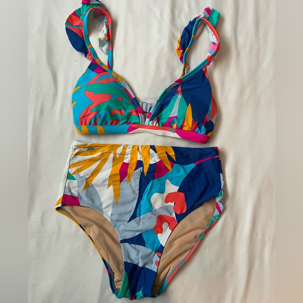 J.Crew Women’s Ruffle Swimsuit